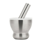 Kitchen 304 Stainless Steel Garlic Masher Spice Bean Nut Grinder, Straight Shape, Waist Shape, Drum Shape, Big Bowl Shape, Large Drum Shape