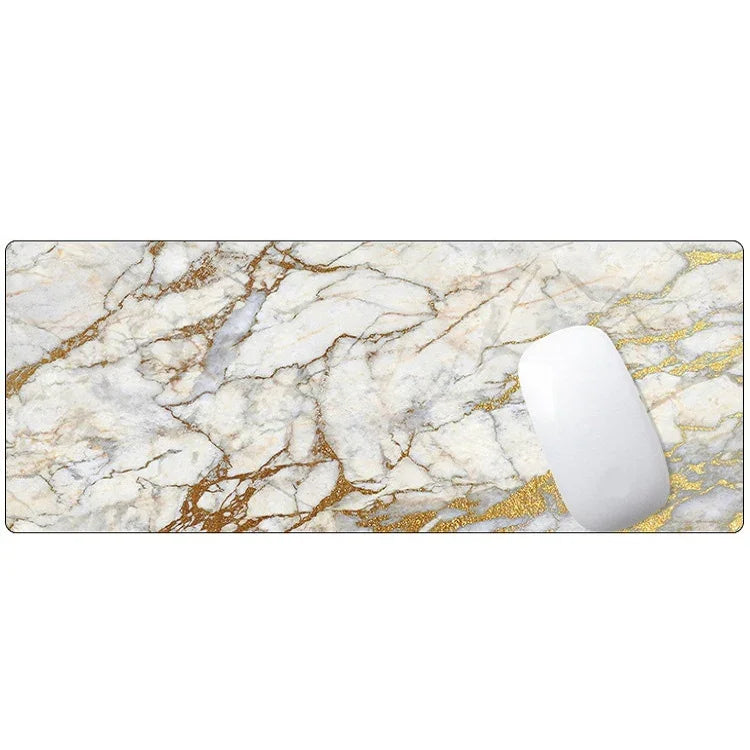 Marbling Wear-Resistant Rubber Mouse Pad, 300x800x4mm, 400x900x2mm, 400x900x3mm
