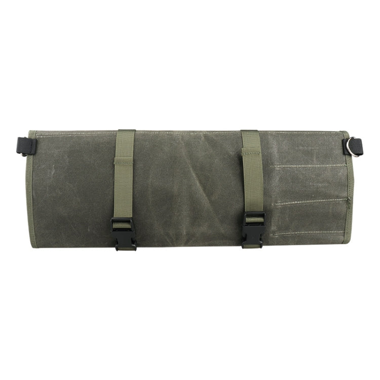 Oil Wax Canvas Roll Chef Knife Storage Bag, Knife Storage Bag
