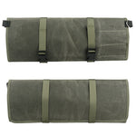 Oil Wax Canvas Roll Chef Knife Storage Bag, Knife Storage Bag