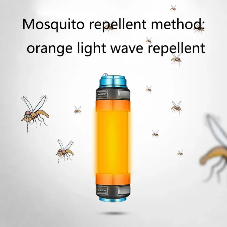 Outdoor LED Camping Light Multi-Function Emergency IP68 Waterproof Flashlight with Mosquito Repellent / Warning Function, T15, T25, T30