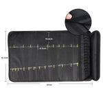 Chef Knife Storage Bag Portable Reel Knife Bag, Black, Blue