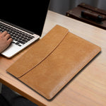 Horizontal Litchi Texture Laptop Bag Liner Bag For MacBook, 11 Inch A1370 / 1465, 12 Inch A1534, 13.3 Inch A1502 / 1425/1466/1369, 15.4 Inch A1398