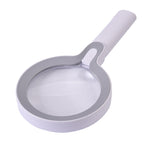 XT-8013 With 29 LED Lights 3 Gelling Touch Switch Magnifier 2 Times / 13 Times Hand-Held Magnifying Glass, XT-8013 (White+Gray), XT-8013(White+Dark Blue)