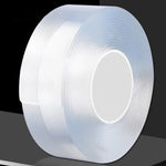 Transparent Double-Sided Adhesive Nanotic Tape Water Washing Non-Trace Tape, 1x30x1000mm, 1x30x2000mm, 1x30x3000mm, 2x30x1000mm, 2x30x2000mm, 2mm x 3cm x 3m, 2x30x5000mm