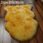 Pure Real Wool Sofa Cushion Fur Full Whole Sheepskin Carpet Window Decoration Mat, 60x90cm, 65x100cm, 65x110cm, 80x120cm