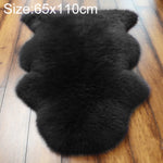 Pure Real Wool Sofa Cushion Fur Full Whole Sheepskin Carpet Window Decoration Mat, 60x90cm, 65x100cm, 65x110cm, 80x120cm