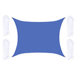 Outdoor Garden Sunshade Sail Waterproof Anti-UV Canopy, Size: 2m x 2.5m, 2m x 2.5m