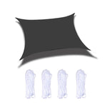 Outdoor Garden Sunshade Sail Waterproof Anti-UV Canopy, Size: 3m x 3m, 3m x 3m