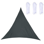 Triangle Outdoor Garden Sunshade Sail Waterproof Anti-UV Canopy, Size: 2.4m x 2.4m x 2.4m, 2.4m x 2.4m x 2.4m, 2.4m x 2.4m x 2.4