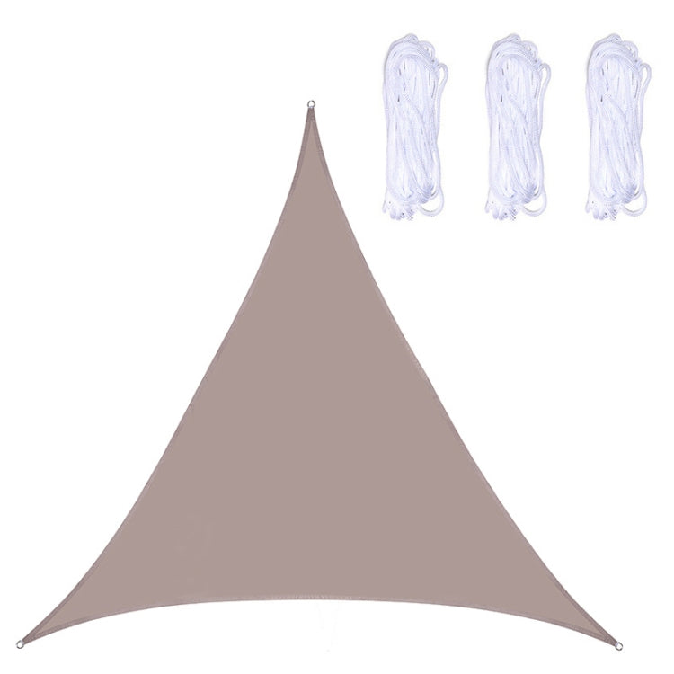 Triangle Outdoor Garden Sunshade Sail Waterproof Anti-UV Canopy, Size: 2.4m x 2.4m x 2.4m, 2.4m x 2.4m x 2.4m, 2.4m x 2.4m x 2.4