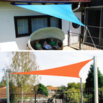 Triangle Outdoor Garden Sunshade Sail Waterproof Anti-UV Canopy, Size: 2.4m x 2.4m x 2.4m, 2.4m x 2.4m x 2.4m, 2.4m x 2.4m x 2.4