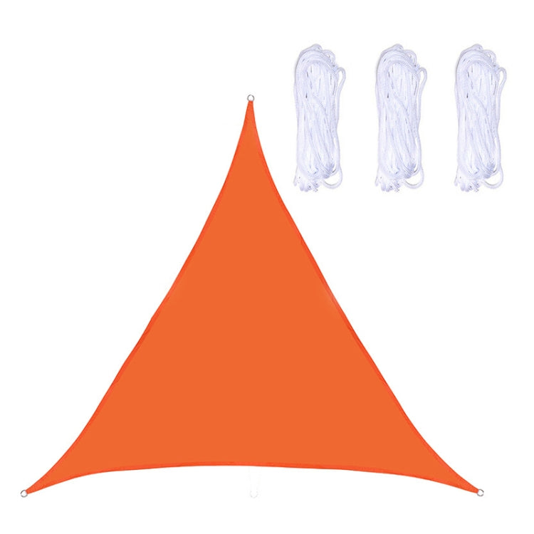 Triangle Outdoor Garden Sunshade Sail Waterproof Anti-UV Canopy, Size: 3m x 3m x 3m, 3m x 3m x 3m