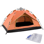 TC-014 Outdoor Beach Travel Camping Automatic Spring Multi-Person Tent, For 2 People, For 3-4 People