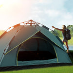 TC-014 Outdoor Beach Travel Camping Automatic Spring Multi-Person Tent, For 2 People, For 3-4 People