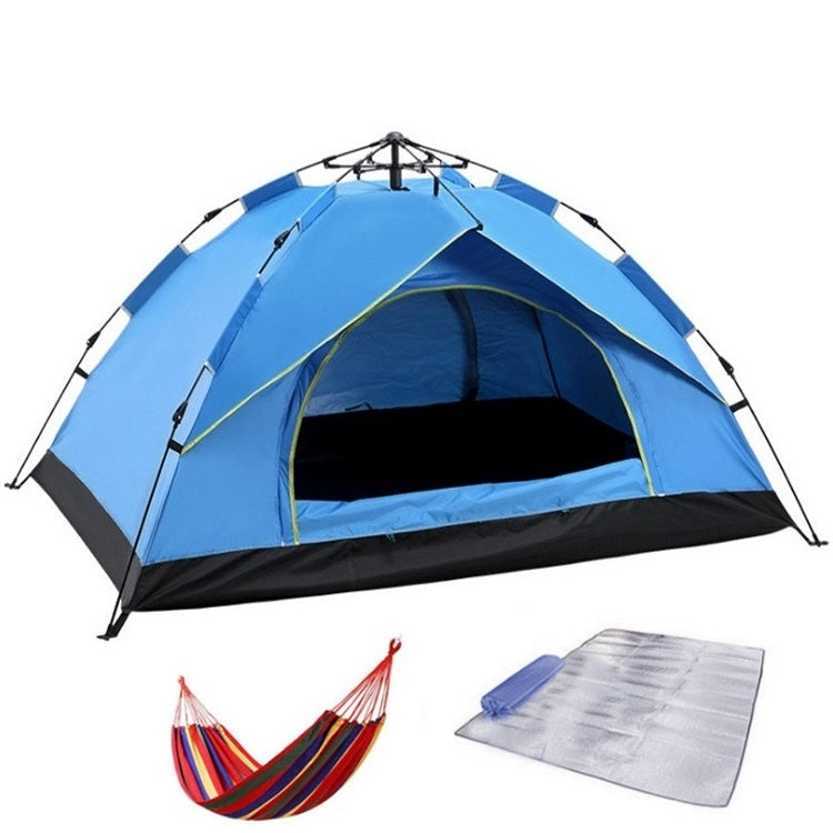 TC-014 Outdoor Beach Travel Camping Automatic Spring Multi-Person Tent, For 2 People, For 3-4 People