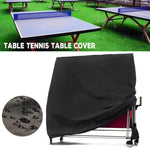 Outdoor Waterproof And Dustproof Table Tennis Table Cover, 165x70x185cm