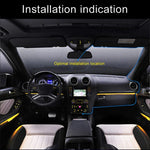 3.0 Inch HD 1080P Wide-Angle Driving Recorder With Reversing Image Specification：, Normal Definition Single Record（Black）