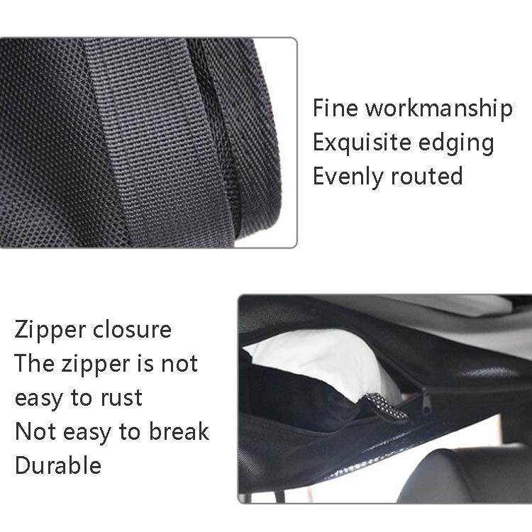 Car Storage Network Pocket Car Roof Seating Room Mesh Folding Hanging Bag, Style:, Single Layer