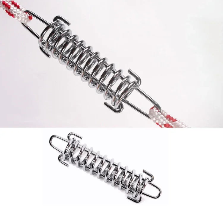 Tent Spring Wind Rope Buckle Outdoor Camping High-Strength Steel Rope Buckle Awning Fixed Buckle