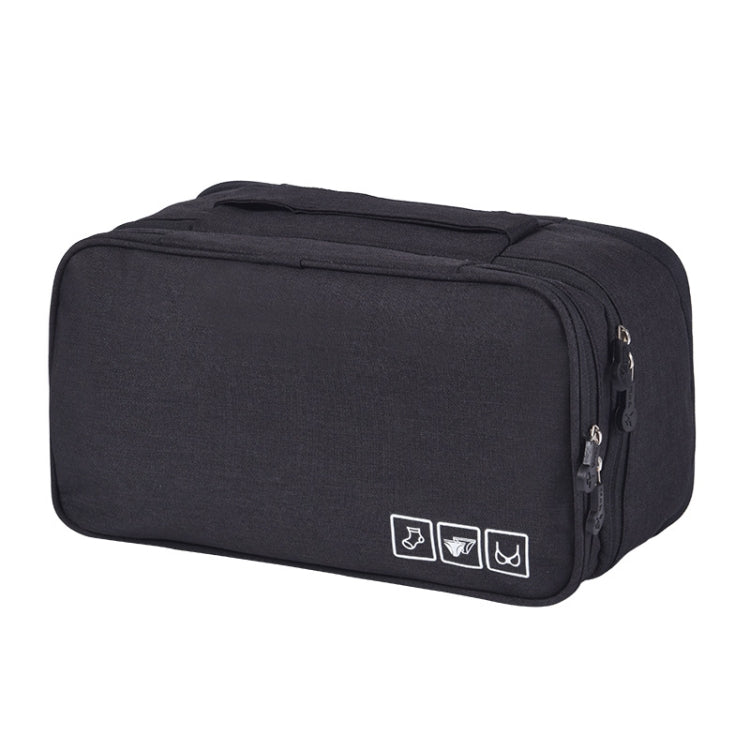 Travel Waterproof Storage Bag Underwear Storage Finishing Bag, Black, Gray, Violet, Wine Red, Sky Blue, Navy