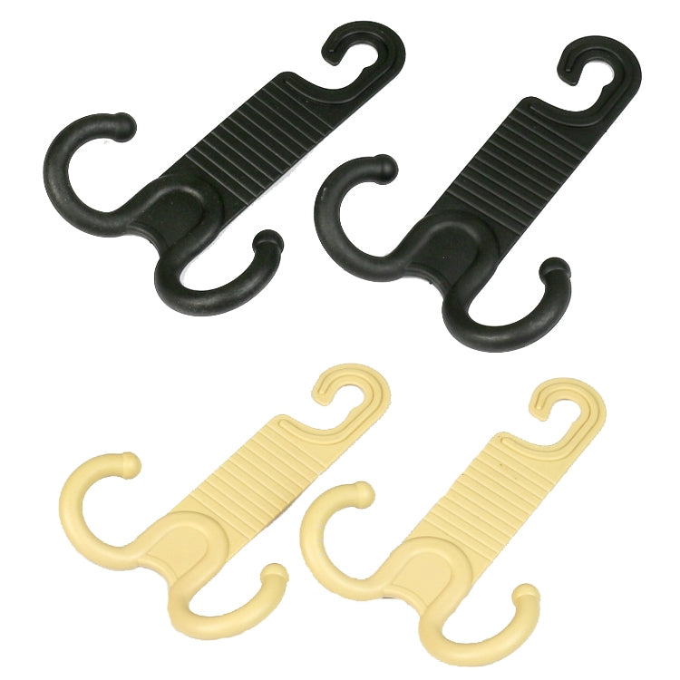 2 Pairs Car Chair Back Tough Invisible Car Hook Portable Installation Does Not Hurt Car Hook, 2 Pairs Car Hook