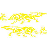 D-70 Wolf Totem Car Stickers Car Personality Modified Car Stickers, D-70