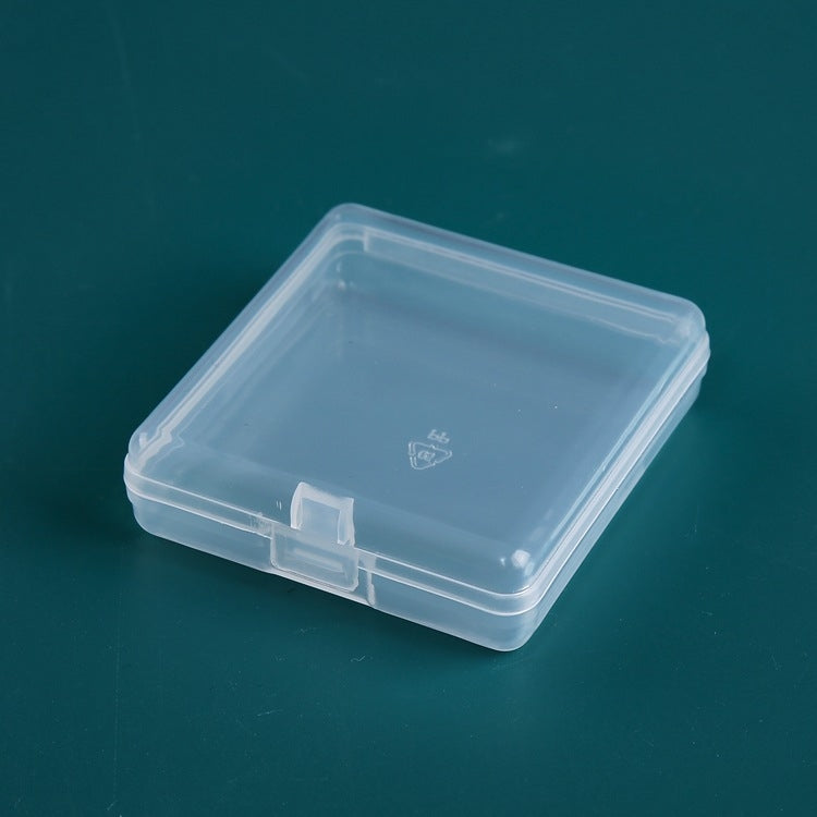 20 PCS With Cover Transparent PP Plastic Box Parts Jewelry Storage Box, 20 PCS