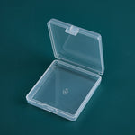 20 PCS With Cover Transparent PP Plastic Box Parts Jewelry Storage Box, 20 PCS