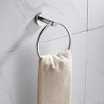 304 Stainless Steel With Grooved Bathroom Pendant Bathroom Shelf,Style:, Wire Drawing Single Rod 40cm, Wire Drawing  Towel Ring, Wire Drawing Hook, Paper Towel Holder A, Paper Towel Holder  B, Vertical Single Rod, Black Cloth Hook                      ...