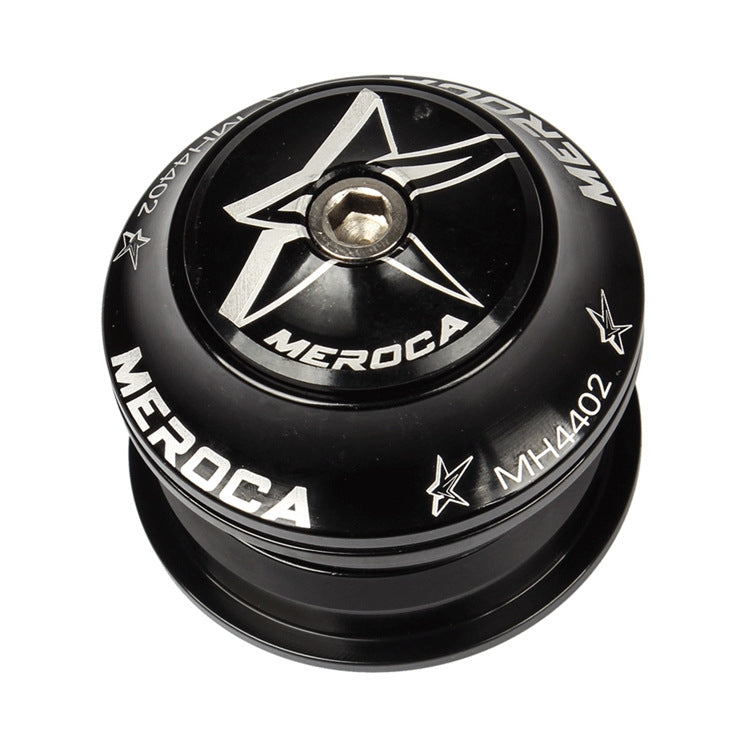 MEROCA Bearing Bowl Mountain Tower 44mm Built-In Straight Tube Bowl, Black, Red, Blue, Green, Purple, Gold