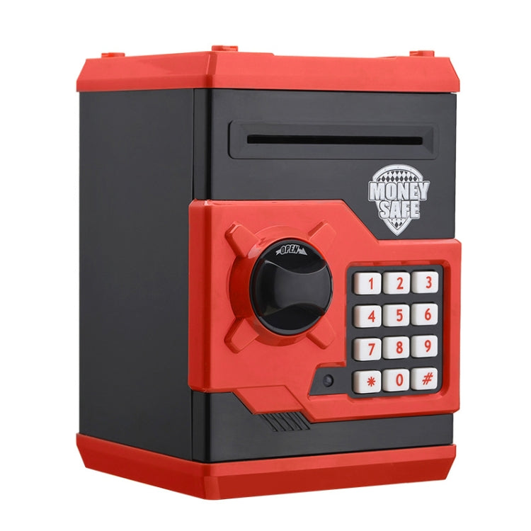Password Safe Deposit Box Children Automatic Savings ATM Machine Toy, Black Red, White Blue, White Pink, Panda, Reddish Black, Green, Red&Black