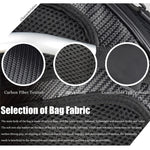 GHOST RACING GR-CWB04 Motorcycle Riding Bag Locomotive Back Bag, Locomotive Back Bag