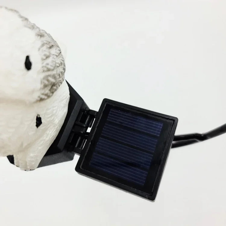 Outdoor Waterproof Garden Solar Simulation Animal Lawn LED Landscape Light, Owl, Bird