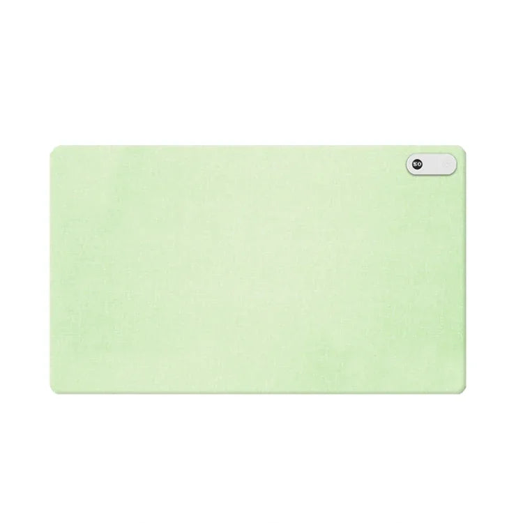 Intelligent Digital Display Timing Heating Mouse Pad Office Desktop Electric Heating Mat, CN Plug, Rabbit 80x33cm, Black 80x33cm, Green 60x36cm, Grey 60x36cm