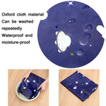 Oxford Cloth Quilt Moisture-Proof & Waterproof Storage Bag Zipper Portable Moving Luggage Bag, 55x33x20cm, 58x38x22cm, 60x50x25cm