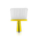 P6424 Hairdresser Sweeping Hair Brushes Hairdressing Nylon Soft Cleaning Brushes Home Hair Salons Shaving Broken Hair Brushes, Gold, Red, Blue, Silver