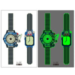 20 PCS Children Waterproof Luminous Cartoon Watch Tattoo Stickers, Ei-289, EI-290, Ei-291, EI-292, Ei-293, Ei-294, Ei-295, Ei-296, Ei-297, Ei-298, Ei-299, EI-300