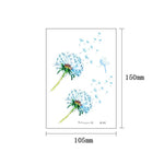 20 PCS Waterproof Flower Arm Tattoo Sticker, SC-529, SC-557, SC-558, SC-559, SC-561, SC-564, SC-551, SC-556, SC-552, SC-553, SC-554, SC-555