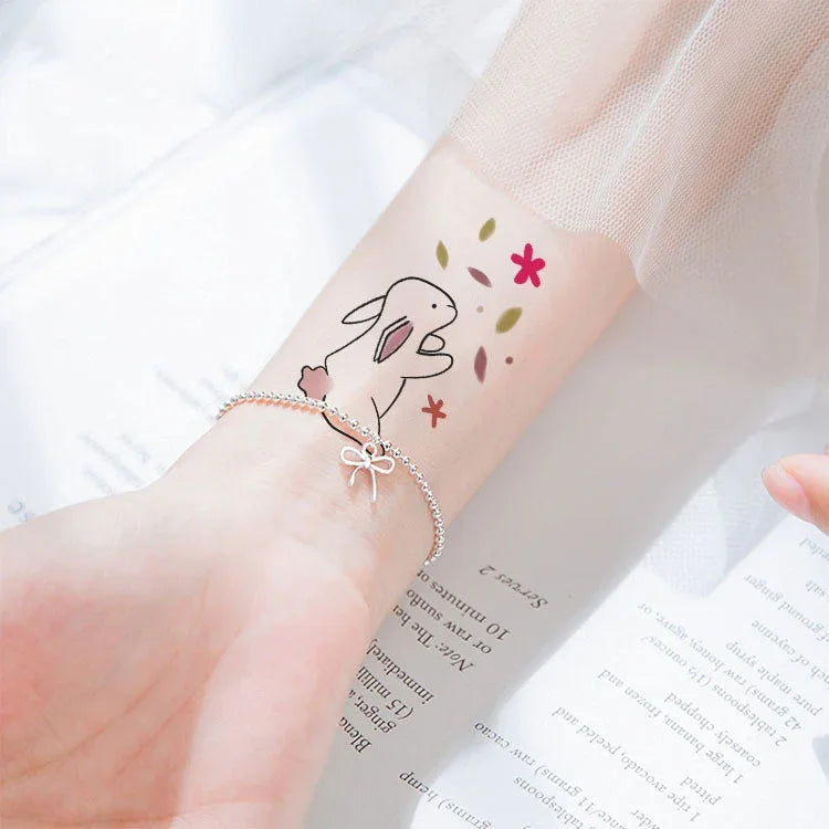 10pcs Waterproof Small Fresh Water Transfer Color Tattoo Stickers, RC-501, RC-502, RC-503, RC-504, RC-505, RC-506, RC-507, RC-508, RC-509, RC-510, RC-511, RC-512, RC-513, RC-514, RC-515, RC-516