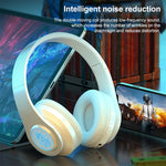 B39 Wireless Bluetooth Headset Subwoofer With Breathing Light Support TF Card