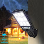 616 Solar Street Light LED Human Body Induction Garden Light, Spec:, 28 SMD No Remote Control, 60 SMD No Remote Control, 117 COB No Remote Control, 108 COB No Remote Control, 72 SMD No Remote Control, 60 SMD With Remote Control                         ...