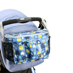 Multifunctional Baby Stroller Storage Bag, White Dinosaur, Yellow Zoo, Green Lamb, White Alpaca, Tibetan Owl, Denglin Deer, Yellow Zoo + Side Pocket, Green Lamb + Side Pocket, White Alpaca + Lateral Pocket, Tibetan Owl + Side Pocket                    ...