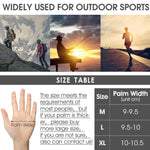 WEST BIKING YP0211222 Bicycle Riding Shock-Absorbing Half-Finger Gloves, M, L, XL