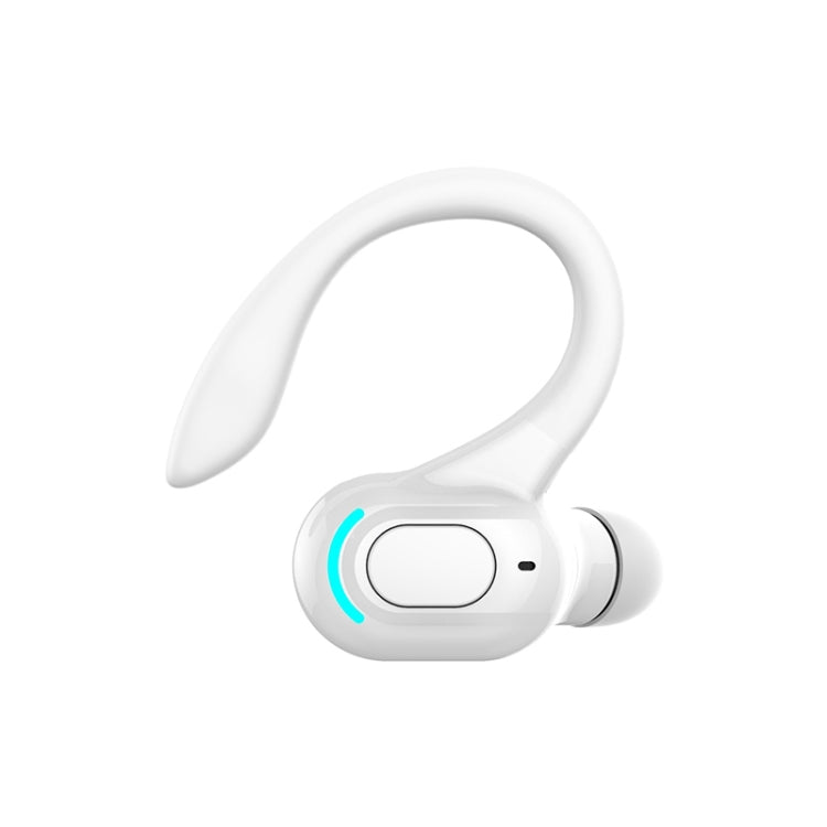 F8 Bluetooth 5.1 Ear-Mounted Stereo Wireless Sports Earphone, Single Earphone (Black), Single Earphone (White), Single Earphone (Black+Red), Single Earphone (Black+Blue), Single Earphone (Black+Green)