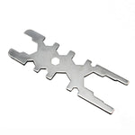 H-Type Multifunctional Socket Bathroom Install Faucet Wrench, H-Type Wrench