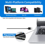 MI520 Desktop Computer Gooseneck Condenser Microphone, USB Version with RGB Breathing Lamp