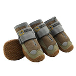 4 PCS / Set HCPET Dog Shoes Breathable Net Dog Shoes, No.1 4cm, No.2 4.5cm, No.3 5cm, No.4 5.5cm, No.5 6cm, No.6 6.5cm, No.7 7cm, No.8 7.5cm