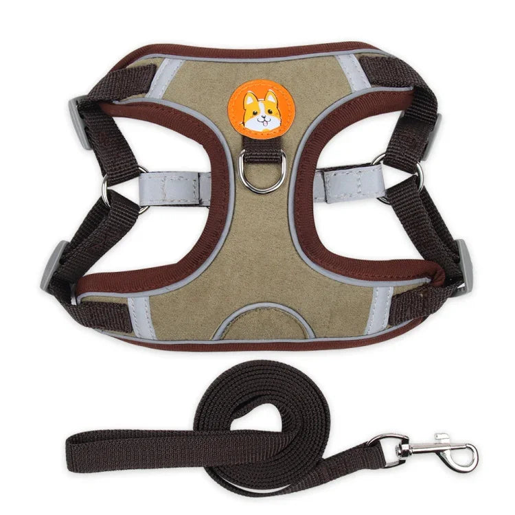 BL-867 Pet Chest Straps Reflective Dog Traction Rope, Size:, S, M, L, XL