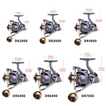 PROBEROS Metal Wire Cup Fishing Wheel Spinning Wheel, Mode:, DR2000, DR3000, DR5000, DR6000